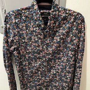 ZARA ~ Men’s Floral Button-Down